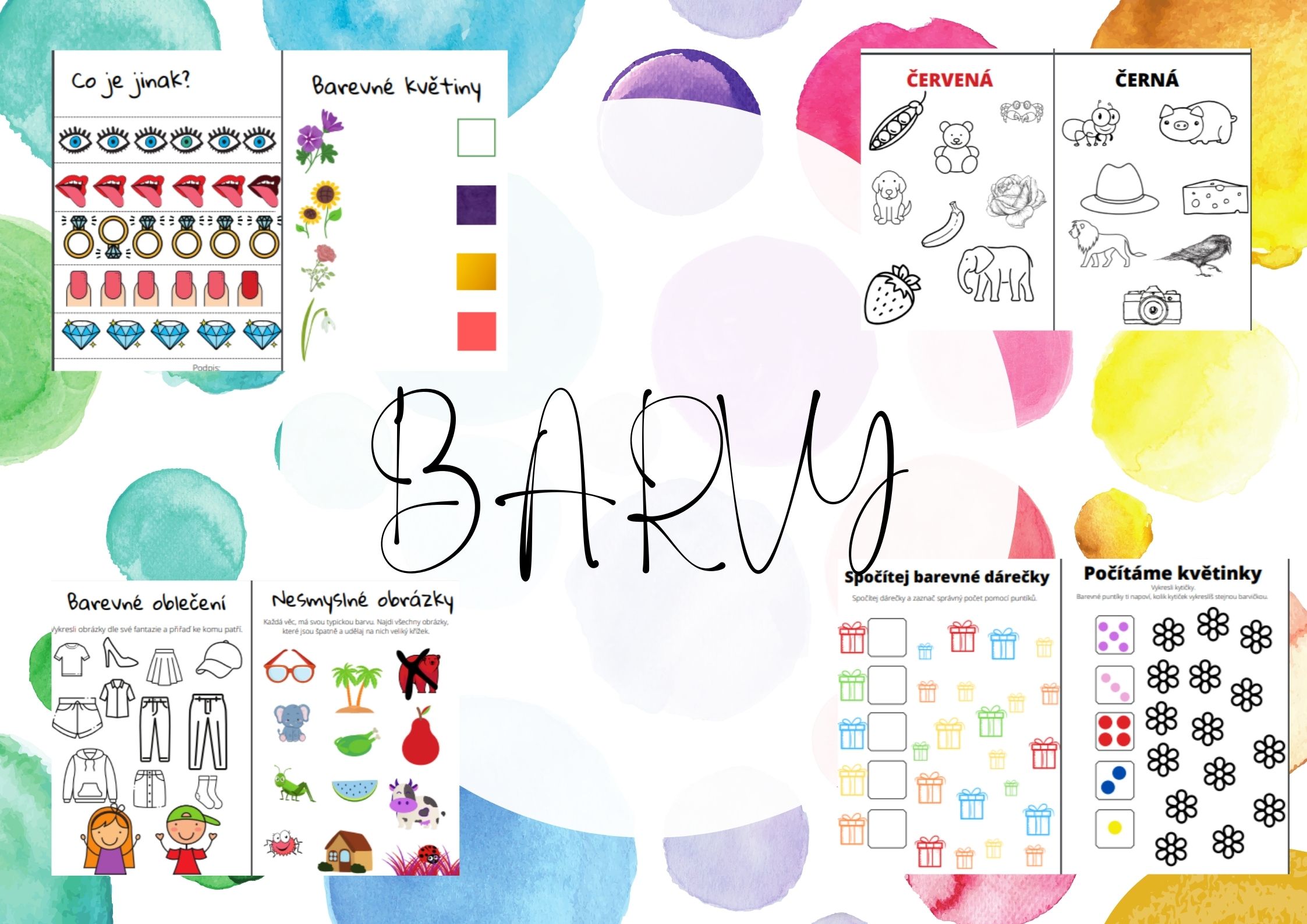 BARVY | Inspirace (nejen) Do školky