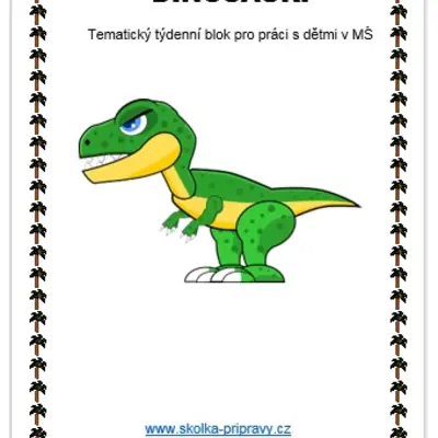 Tématický blok - DINOSAUŘI