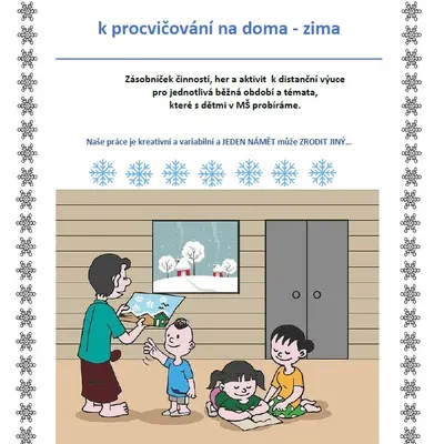 NÁMĚTY PRO DISTANČNÍ VÝUKU 2. (Zima)