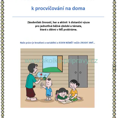 NÁMĚTY PRO DISTANČNÍ VÝUKU 1. (Podzim)