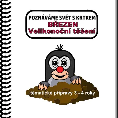 Měsíční blok POZNÁVÁME SVĚT S KRTKEM - BŘEZEN