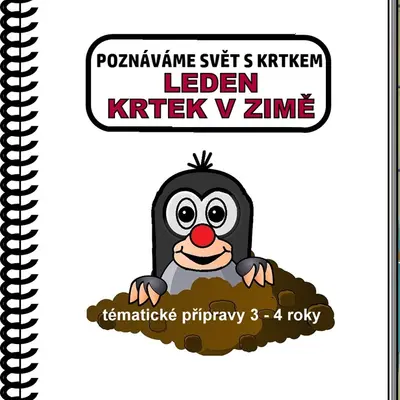 Měsíční blok POZNÁVÁME SVĚT S KRTKEM - LEDEN