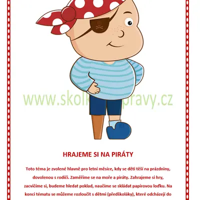 HRAJEME SI NA PIRÁTY