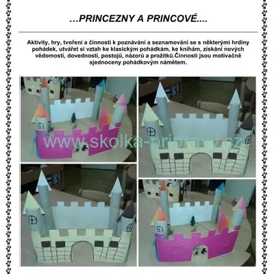 Tématický blok - Z HRADŮ A ZÁMKŮ - PRINCEZNY A PRINCOVÉ