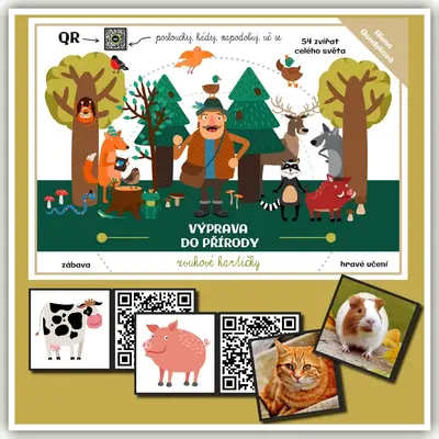 VÝPRAVA DO PŘÍRODY - ZVUKOVÉ KARTY (soubor pdf)