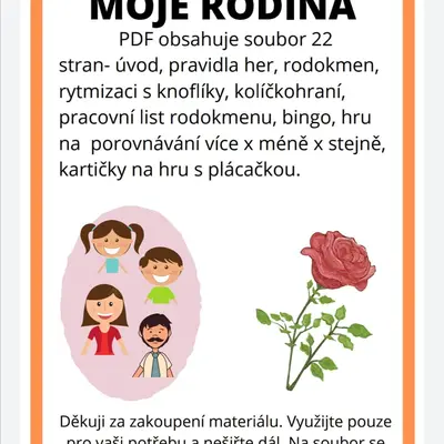 Soubor her MOJE RODINA