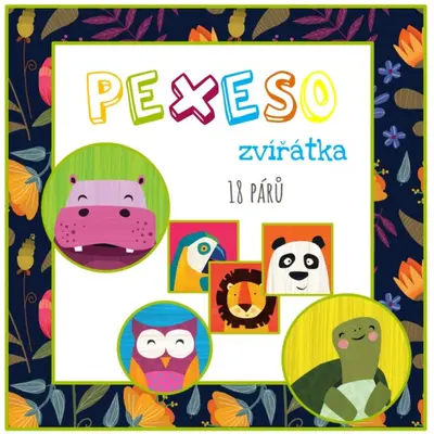 PEXESO ZVÍŘÁTKA - K LAMINOVÁNÍ