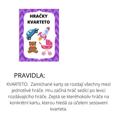 KVARTETO HRAČKY