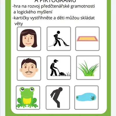 Čtení podle obrázků a piktogramů