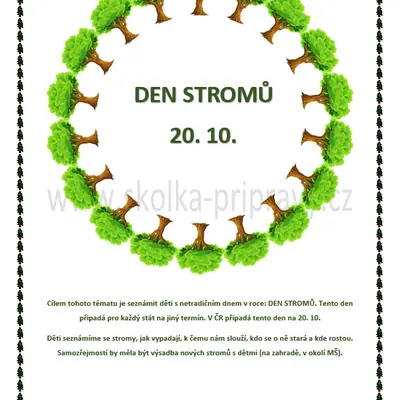 DEN STROMŮ (Mezinárodní den stromů)
