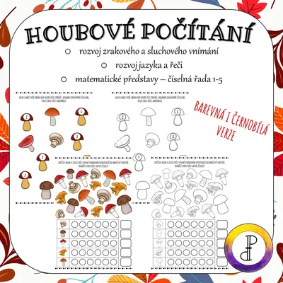 Houbové počítání (PROMO MATERIÁL)