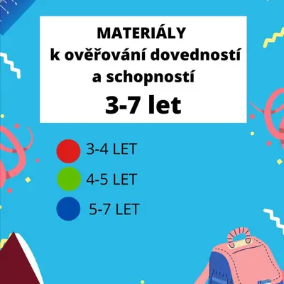 Materiály k ověření  dovedností a schopností