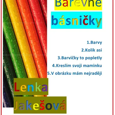 Výukový materiál Barevné básničky