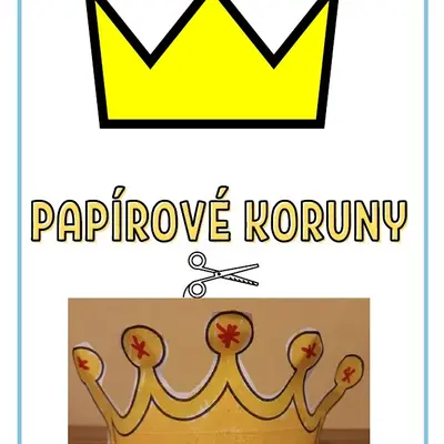 Papírové koruny - zdarma