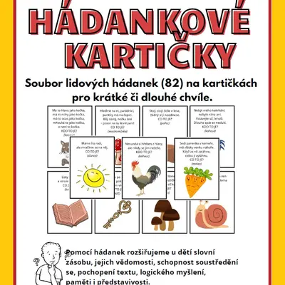 HÁDANKOVÉ KARTIČKY