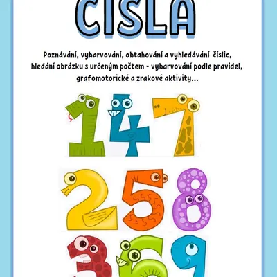 Pracovní listy - ČÍSLA