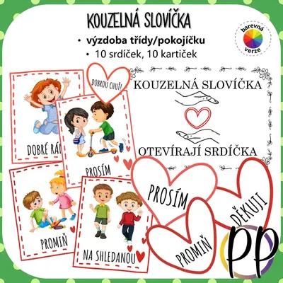 Kouzelná slovíčka (výzdoba)