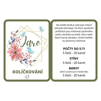 Jaro - kolíčkování