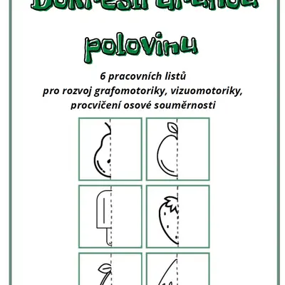 Dokresli druhou polovinu (zdarma)
