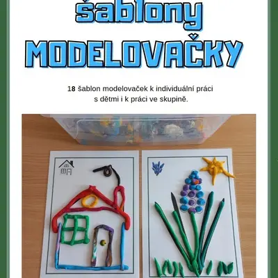 Šablony - MODELOVAČKY (omalovánky)
