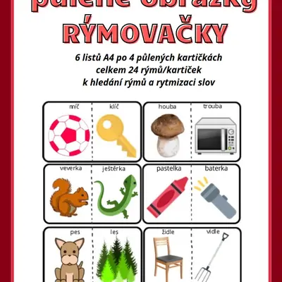 Půlené obrázky - RÝMOVAČKY