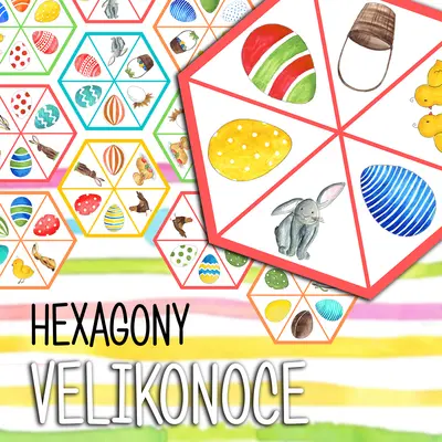 VELIKONOCE - hexagony