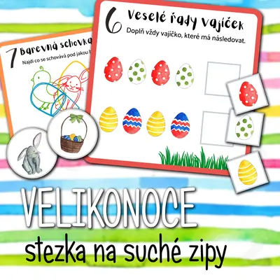 VELIKONOCE - stezka na suché zipy