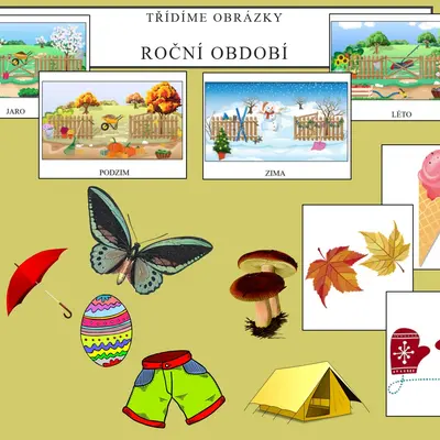 ROČNÍ OBDOBÍ - TŘÍDÍME