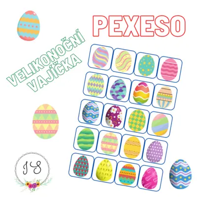 Velikonoční vajíčka - pexeso