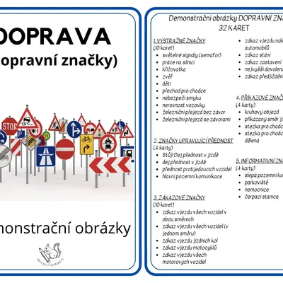 DOPRAVNÍ ZNAČKY