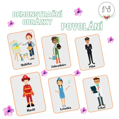 Povolání - demonstrační obrázky