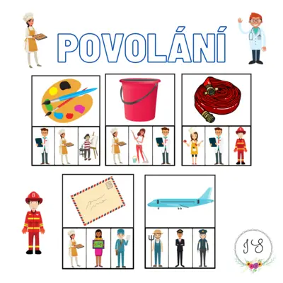Povolání -kolíčkování