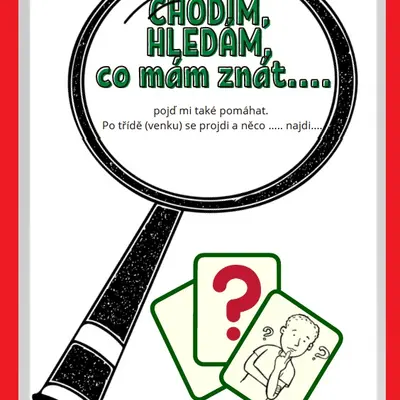 Chodím, hledám, co mám znát... (karty pro hru)