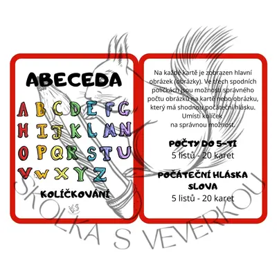 ABECEDA - kolíčkování