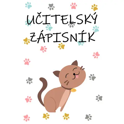 UČITELSKÝ ZÁPISNÍK - kočička, univerzální 