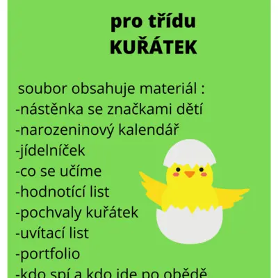 Třída kuřátek
