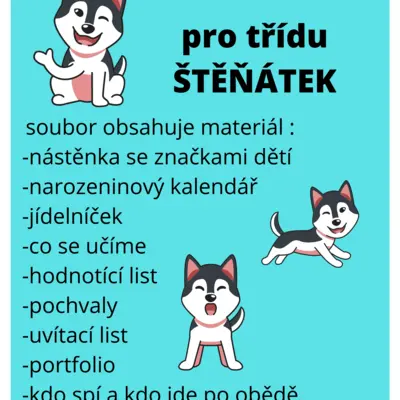 Třída štěňátek