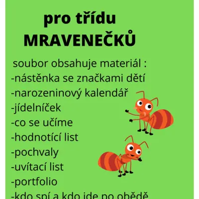 Třída mravenečků