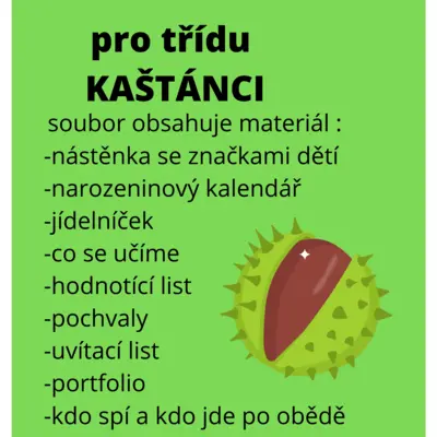 Třída Kaštánek