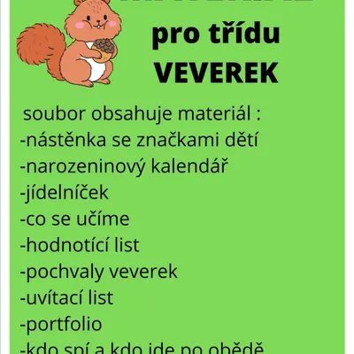 Třída veverek