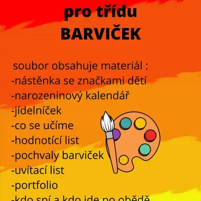 Třída barviček