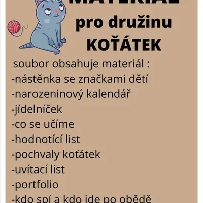 Družina koťátek