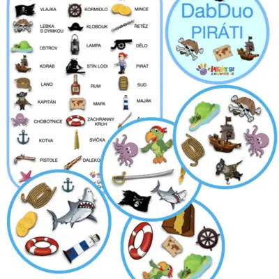 Dabduo PIRÁTI (postřehovka)
