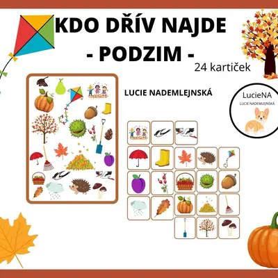 Kdo dřív najde - PODZIM