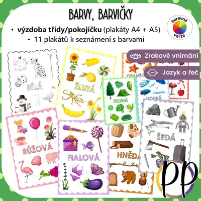 Barvy, barvičky