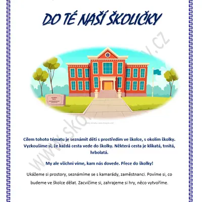 TAJEMNÉ CESTIČKY DO TÉ NAŠÍ ŠKOLIČKY
