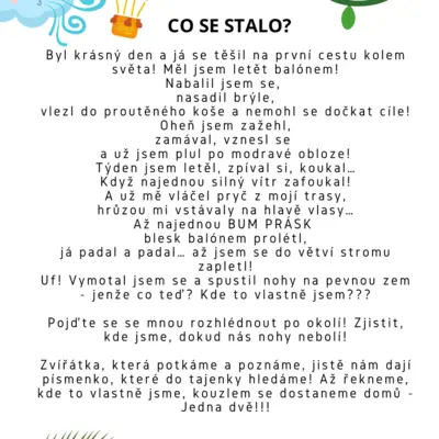 džungle - hra šipkovaná, stopovaná, hledání pokladu