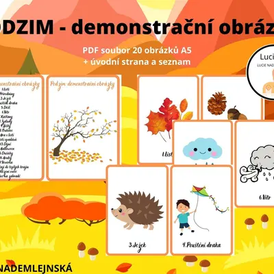 Podzim - demonstrační obrázky