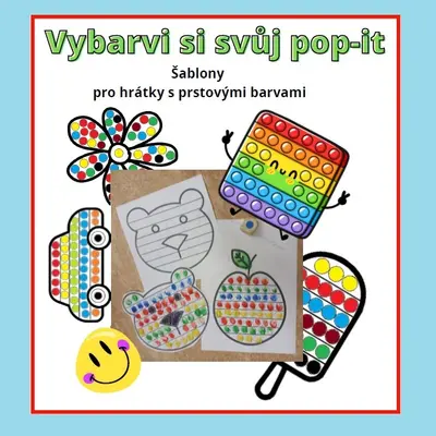 Pop-it hrátky s barvami