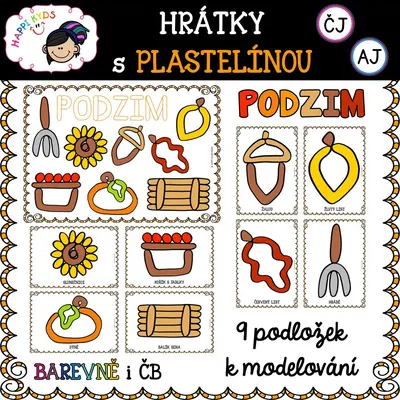 Hrátky s plastelínou - PODZIM